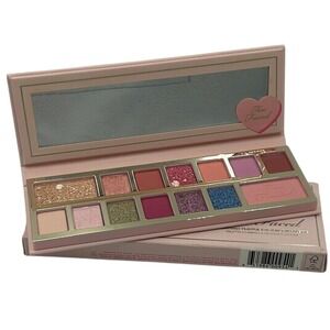 Too Faced Pinker Times Ahead Eyeshadow Palette Womens OS Pink New 14-Shade Multi